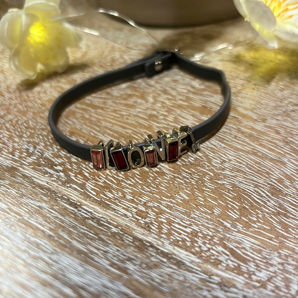LOVE charm bracelet